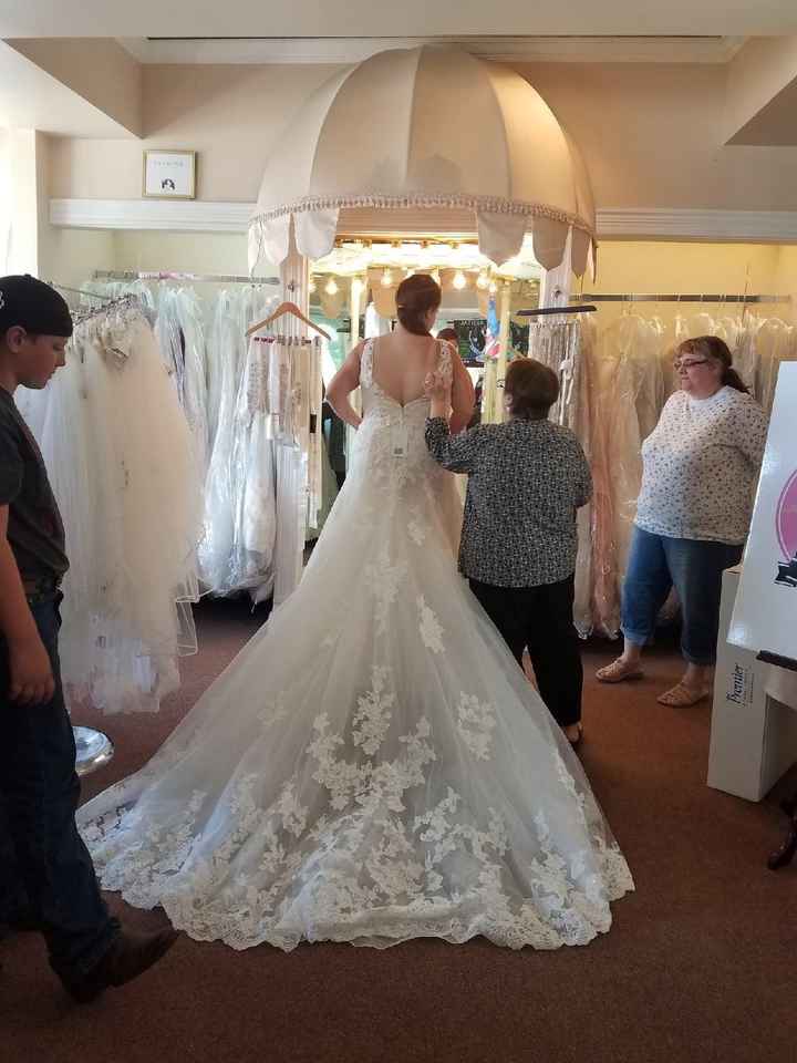 I have my dream dress