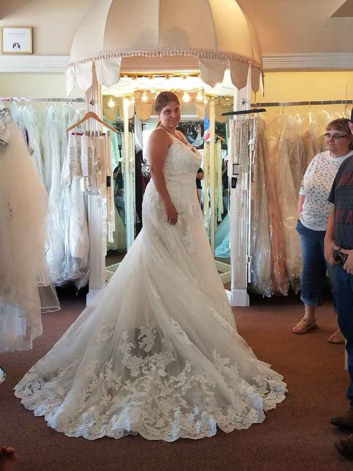 I have my dream dress