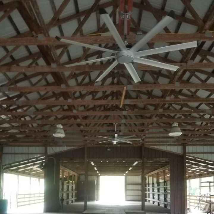 Decorating the barn for wedding - 1