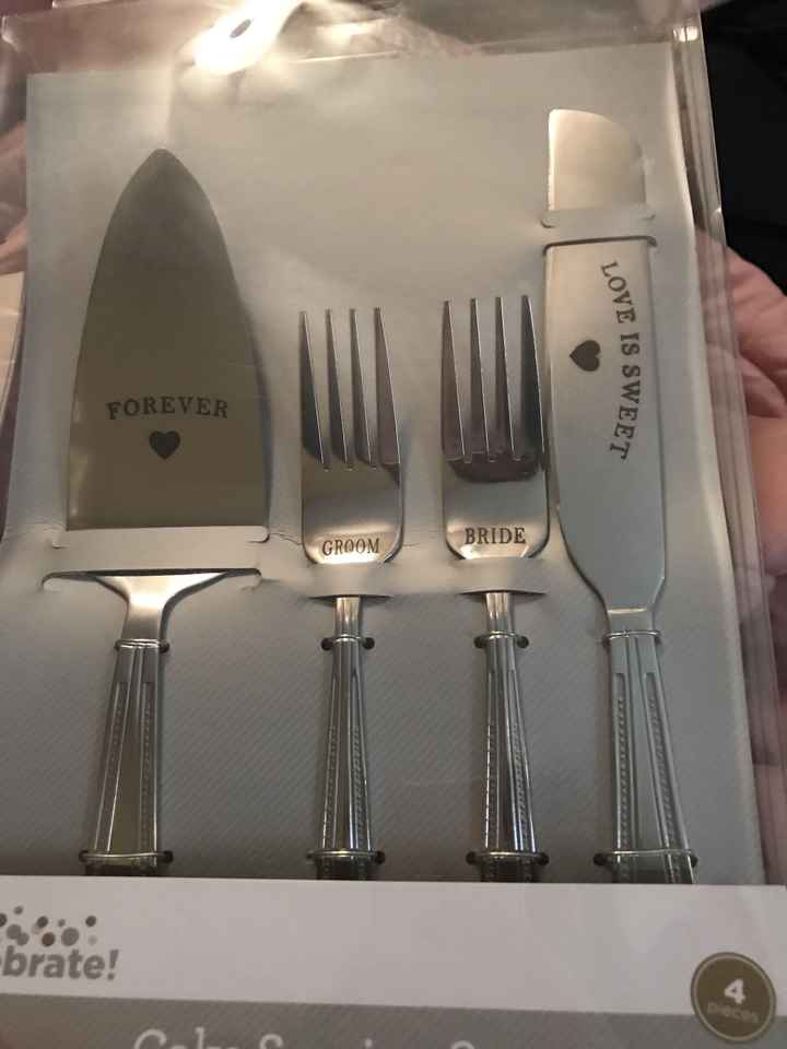 Cake knife & server - 1