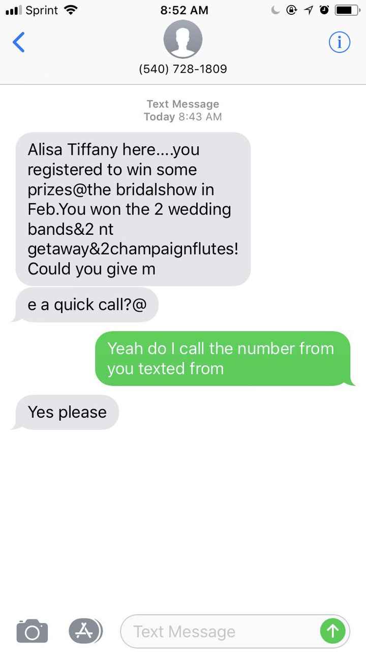 Bridal Show Giveaway - 1