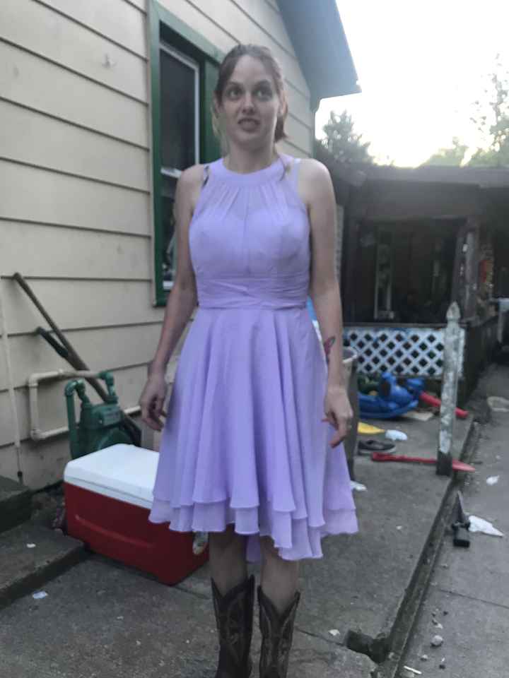 Bridesmaid dresses have arrived - 1