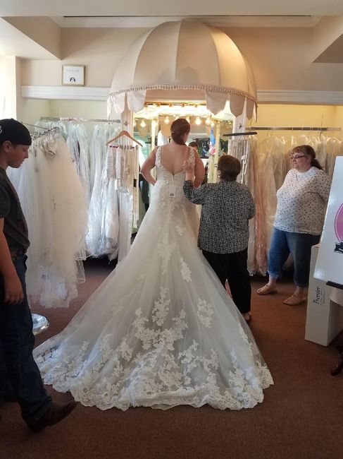 I have my dream dress