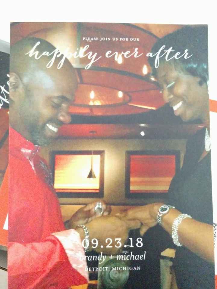 Show us your Save The Dates - 1