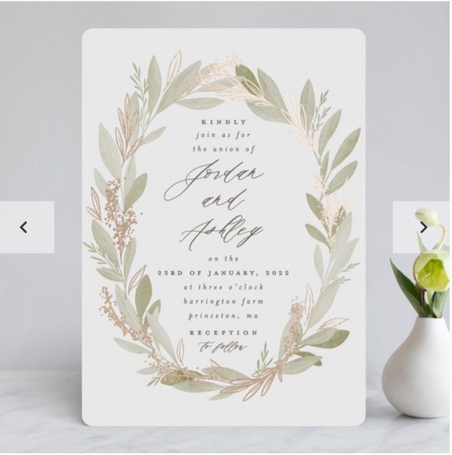 Details on Back of Invite? - 1