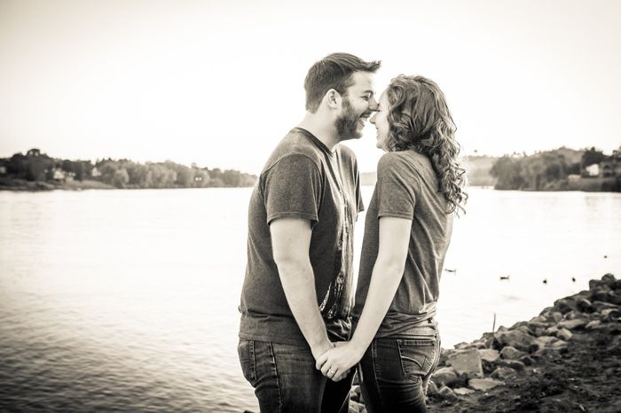 Show your favorite engagement photo