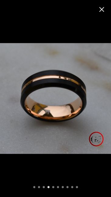 Groom's wedding band 6