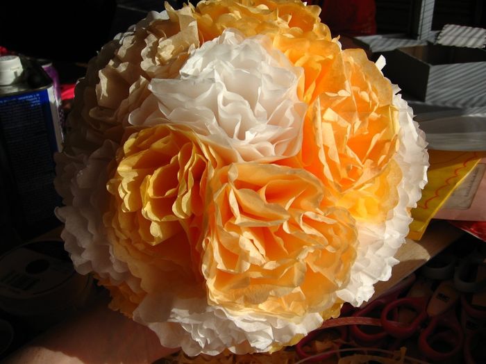 My Creamsicle Bouquets