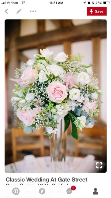 Centerpieces - White or Colorful? 6