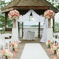 How to get tulle to attach to a gazebo? - 1