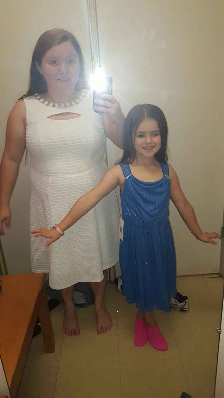 This girl is totally trying to upstage me at my own wedding