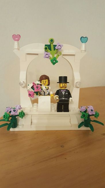 BAM - our ceremony and wedding celebration the next day!! :)