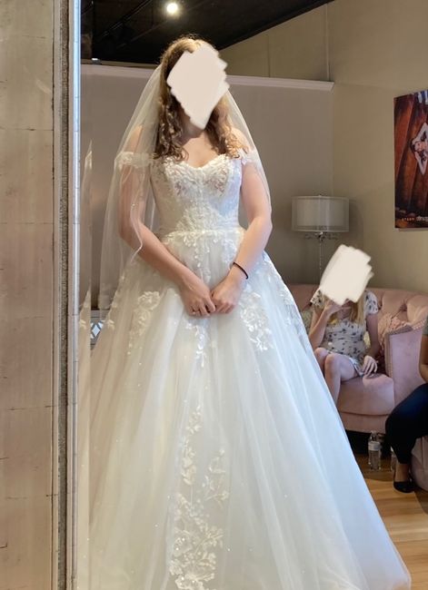 Share your wedding dress pics! 1