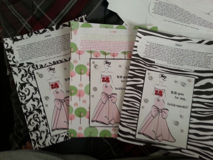 WILL YOU BE MY BRIDESMAID DIY CARDS