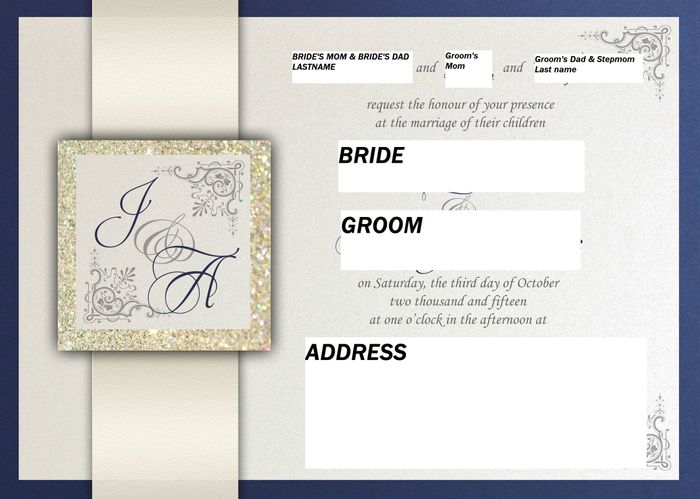 Divorced Parents Both on Invitation