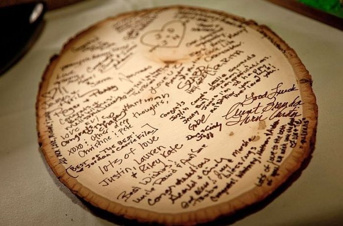 what are you doing for a guest book?