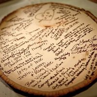 what are you doing for a guest book?