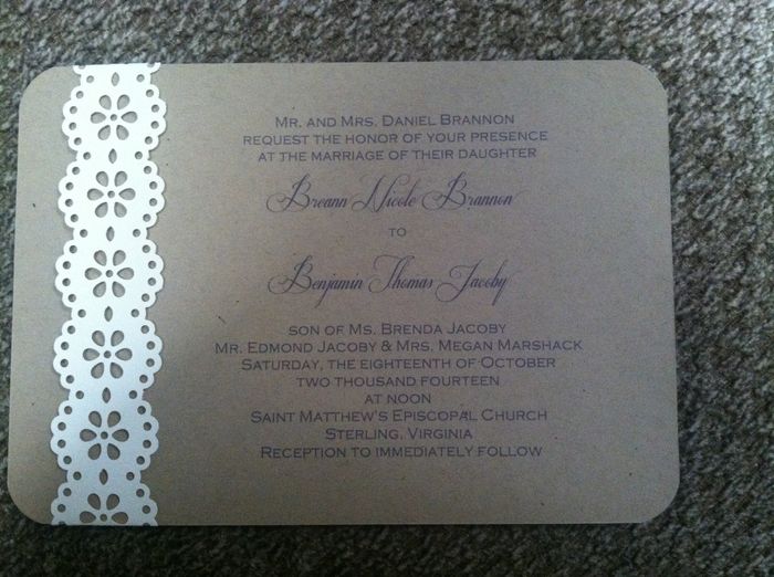 Opinions on my invites?