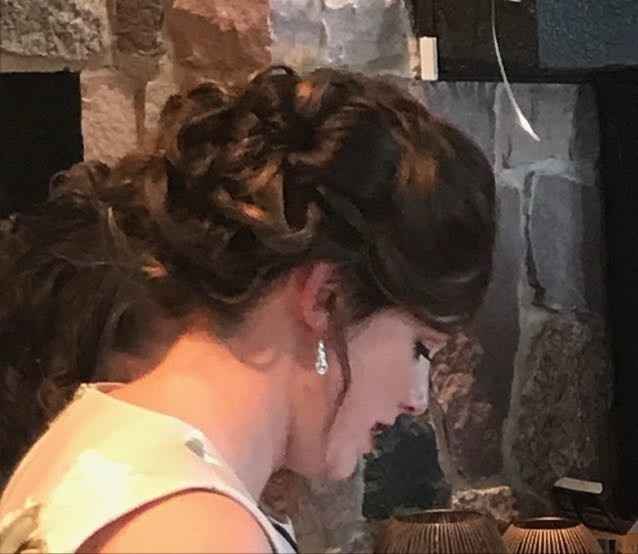 Hair and makeup trial