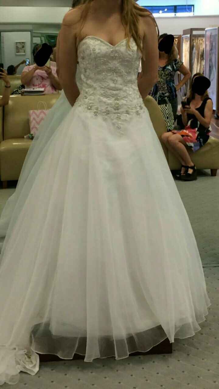 I said yes to the dress!
