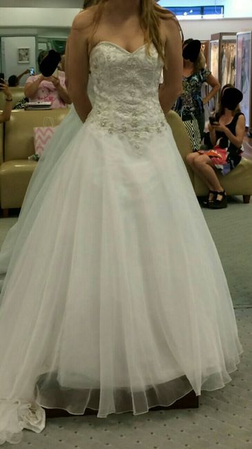 I said yes to the dress!