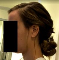 How to Balance My Side-parted Updo? - 2