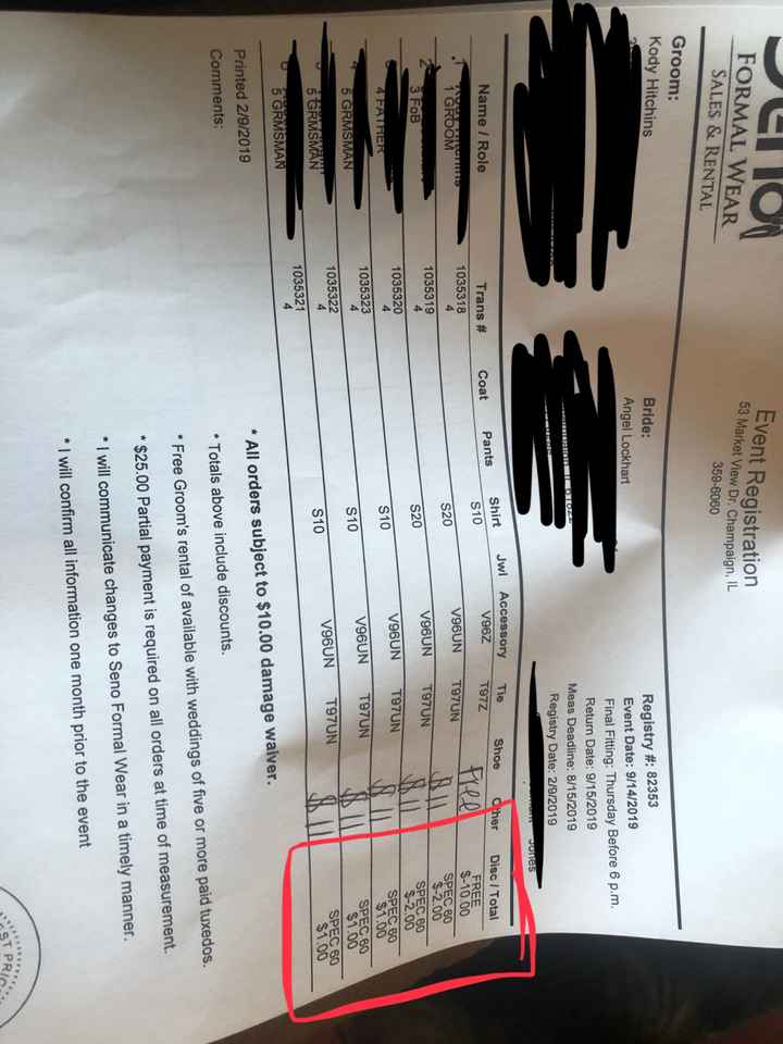 Groom & Groomsmen - 1