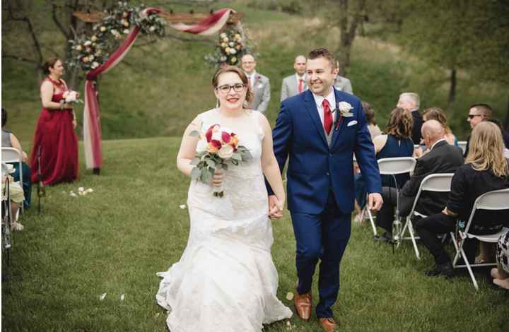 Share your recessional photo! 😊 - 1