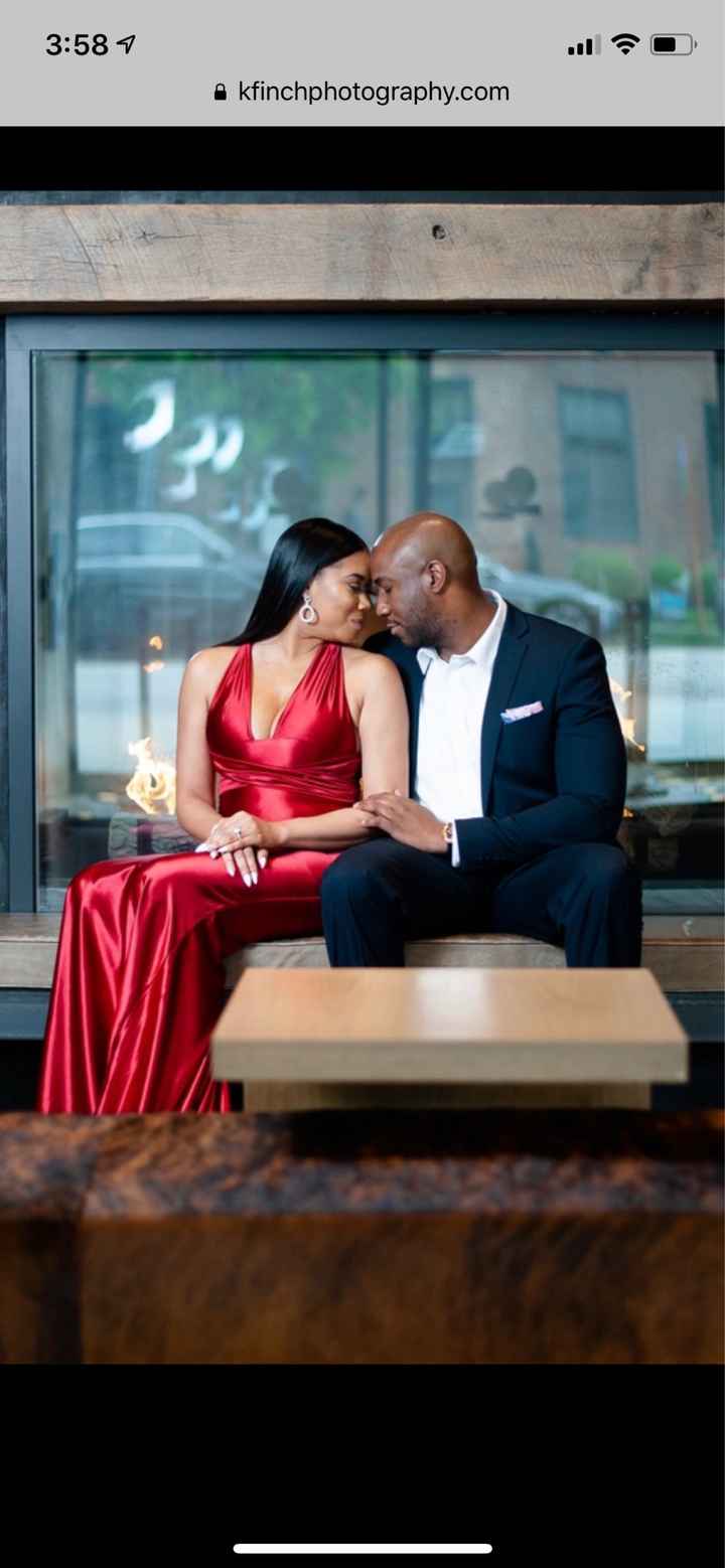 Drop an Engagement Pic with your Date & venue location - 1