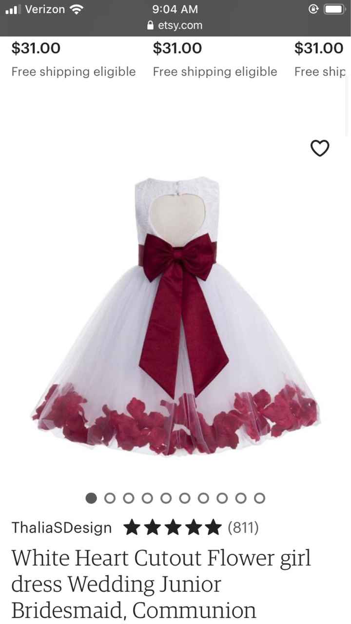 Flower girl dress inspo - 1