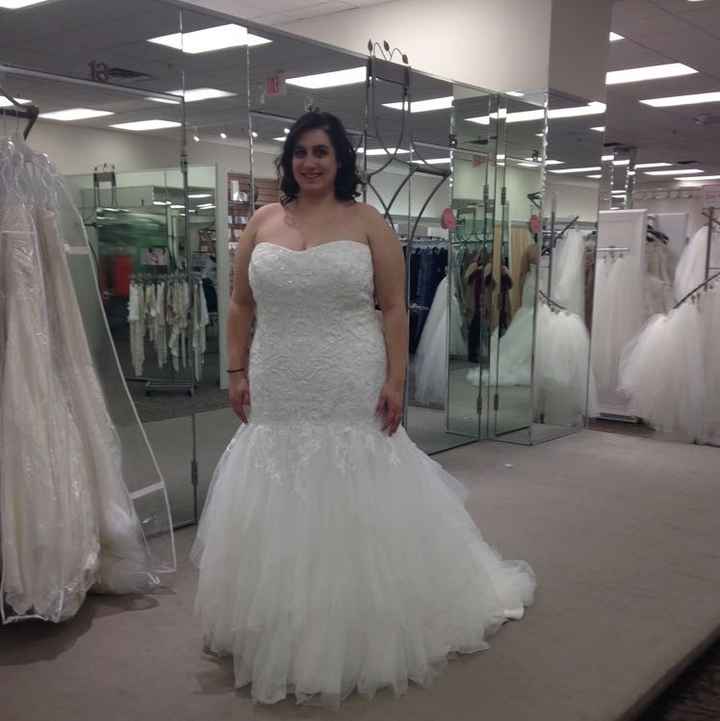 I said yes to the dress!
