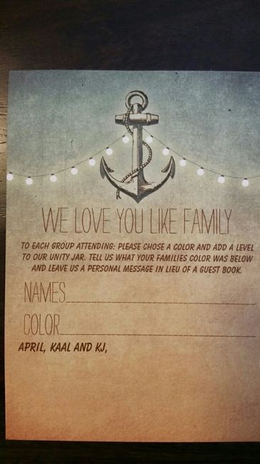 Guest book ideas