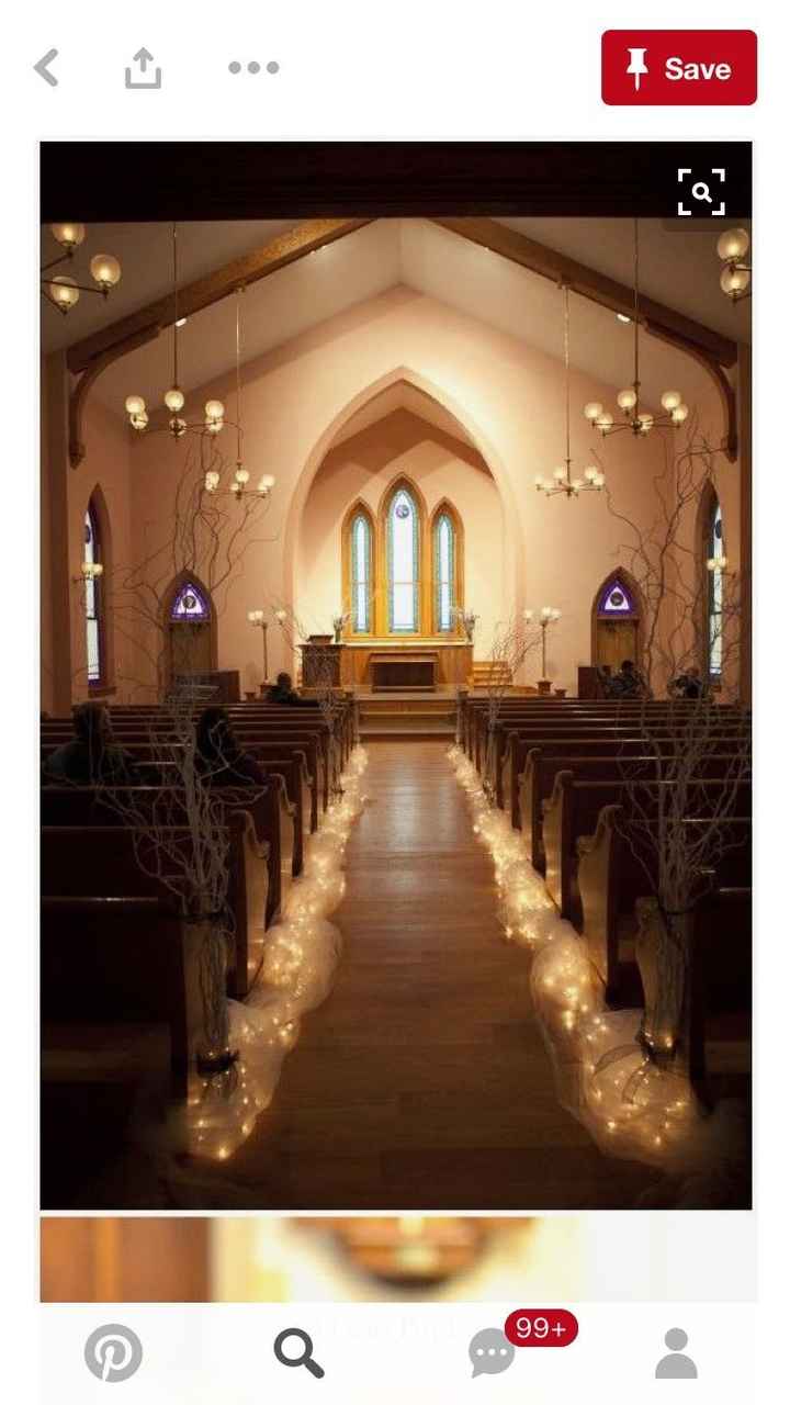 Aisle decor brainstorm