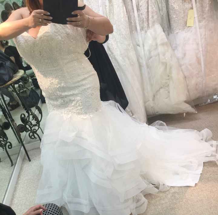 Wedding dress shopping