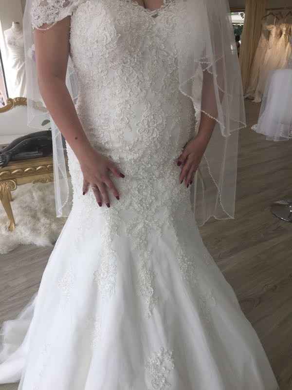 I said YES to the dress!!!!