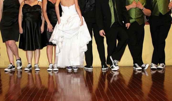 Wedding TOMS or wedding converse?