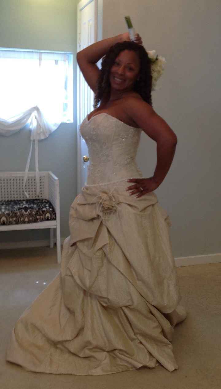I fell in love with my wedding DRESS!