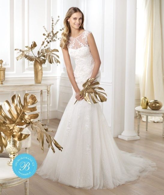 Show me you in your dress versus the model!