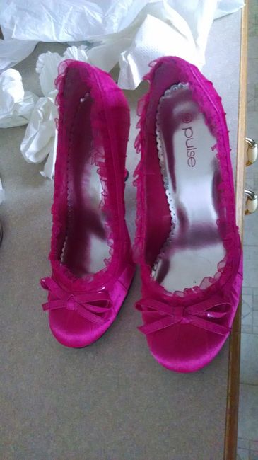 Let me see your wedding shoes