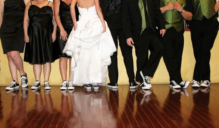 Wedding TOMS or wedding converse?