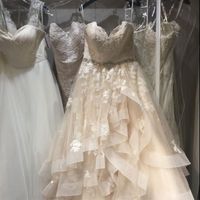 What was your least favorite wedding dress on you?