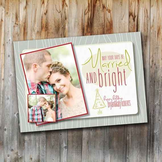 Newlyweds Holiday Card