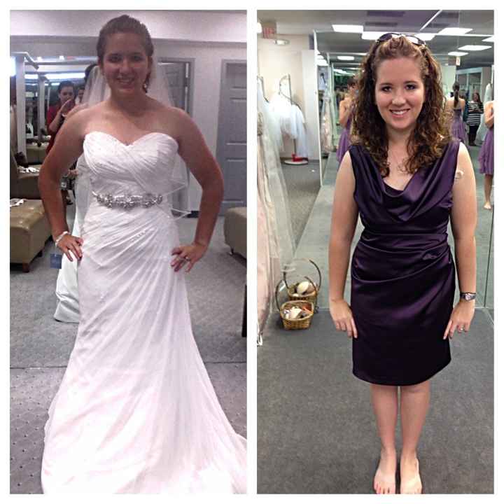 Productive weekend: Dresses, flowers, and cupcakes!