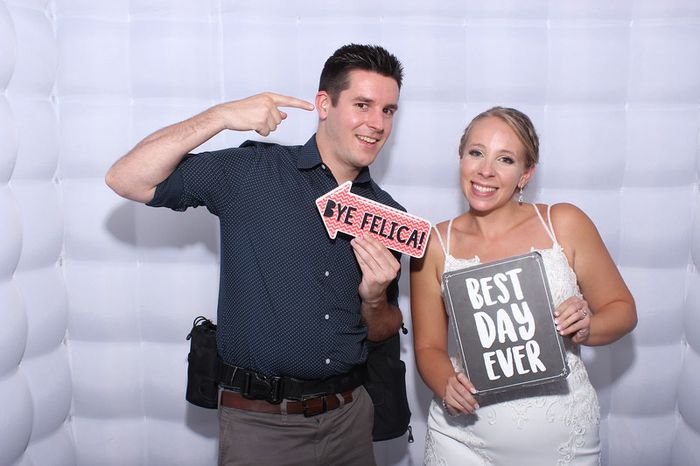 Photo booth for wedding reception 3
