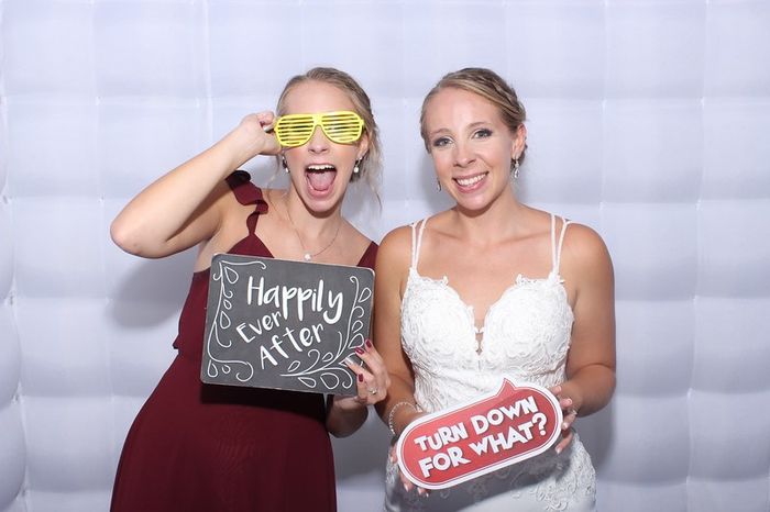 Photo booth for wedding reception 4