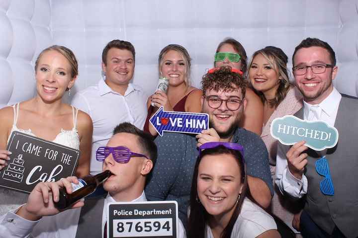 Photo booth for wedding reception - 1