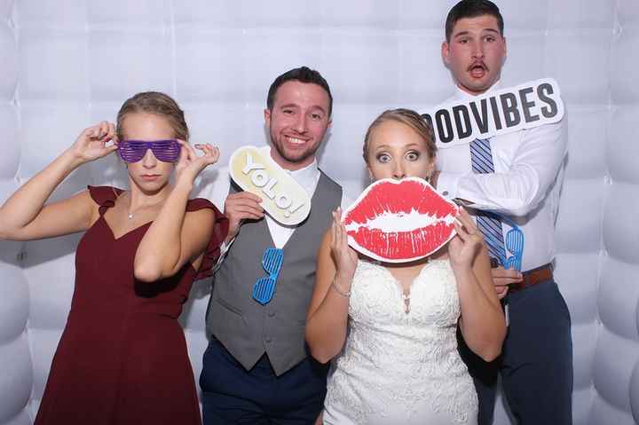 Photo booth for wedding reception - 2
