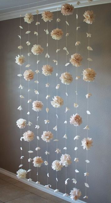 Paper Decorations: Cute or Childs Birthday Party?