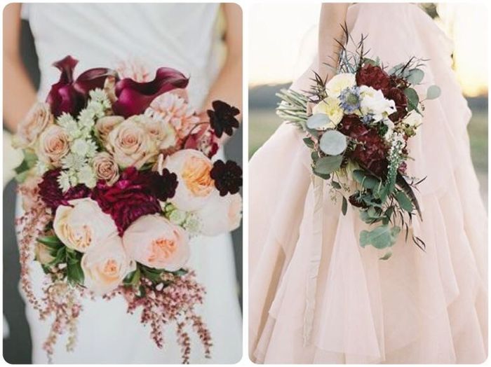 Cascading bouquet