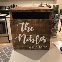 Calling homemade card boxes!